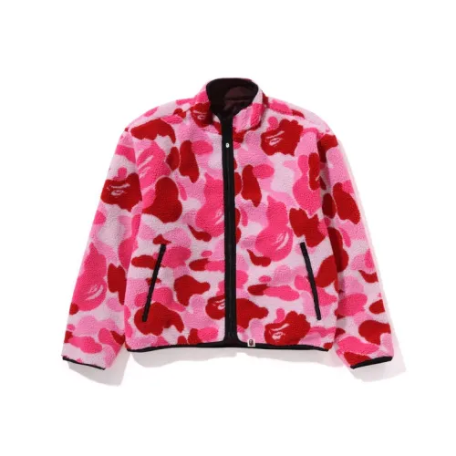 A BATHING APE Abc Camo Boa Ripstop Reversible Jacket