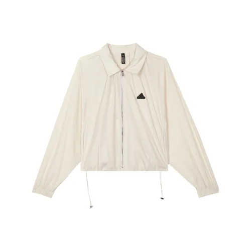 adidas Women's Collared Sport Jacket 'Brown/Black'