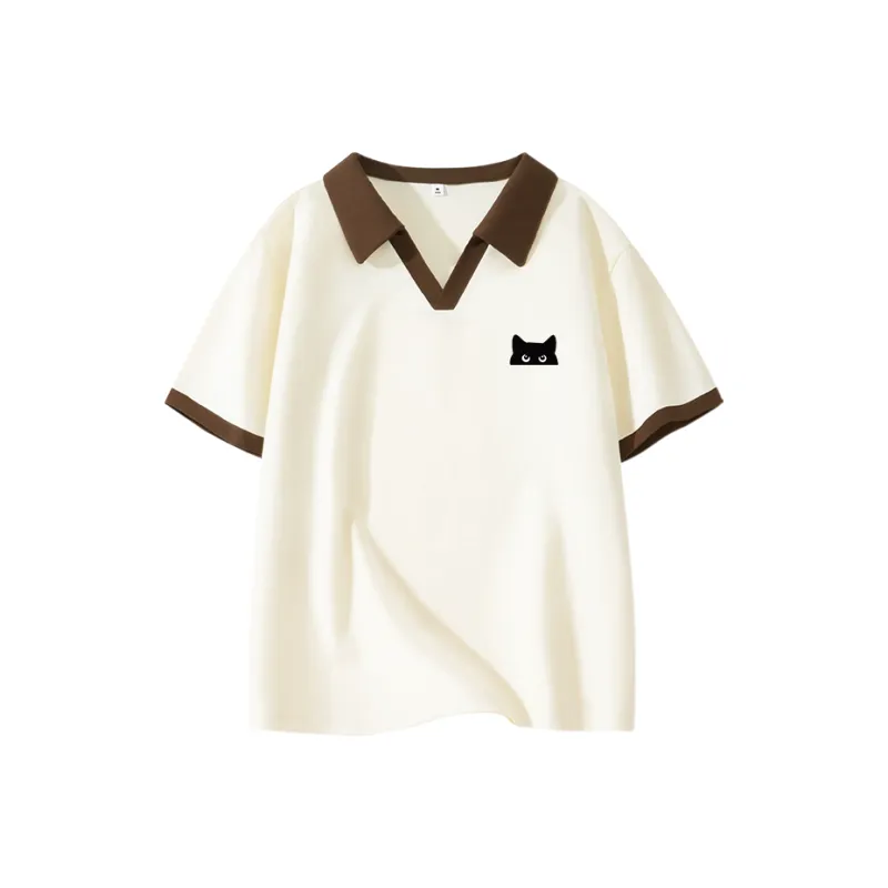 Cotton Polo Shirts Women's-0