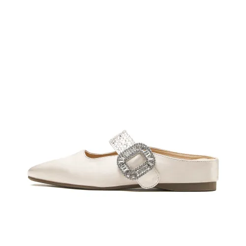 Bamiti Rubber Sole Slip Resistant Closed Toe Slippers Women's