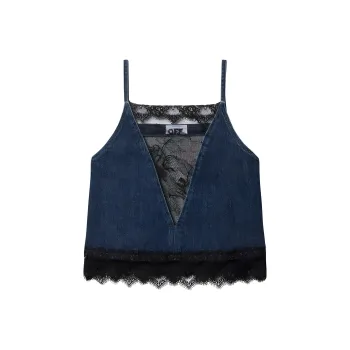OFF WHITE Lace detailing Top