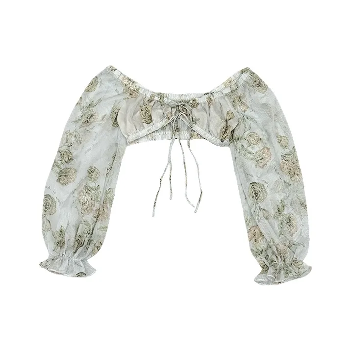 DeleteEX Chiffon Shirts Women's-0