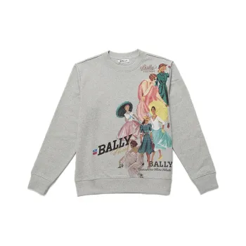 BALLY FW24 Sweatshirt Women's Gray