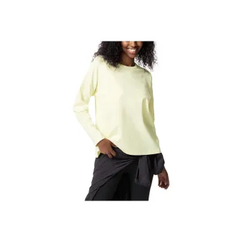 UNIQLO Drop Shoulder Sleeve T Shirt Women's Cream