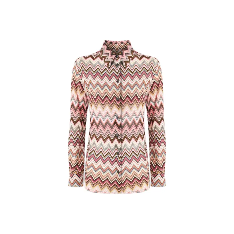 MISSONI Chevron Raschel Shirt-0