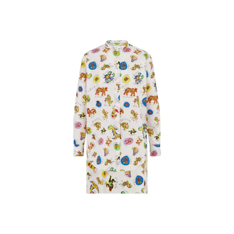 DIOR Shirts Women's White-0