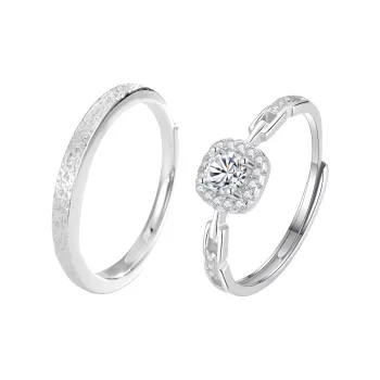 LYUMIN 999 Fine Silver Rings Unisex