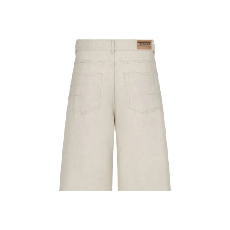 DIOR 8 Jeans Women's Ecru-2