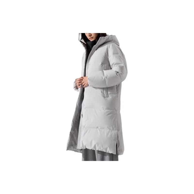 UNIQLO Down Jacket Women's Light Gray-0