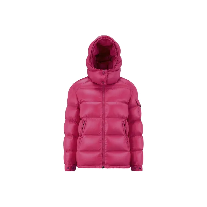 Moncler Mel Series Down Jackets Women's Peach Pink-0