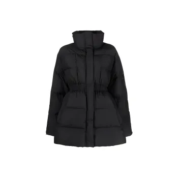 PINKO Logo plaque Padded Coat