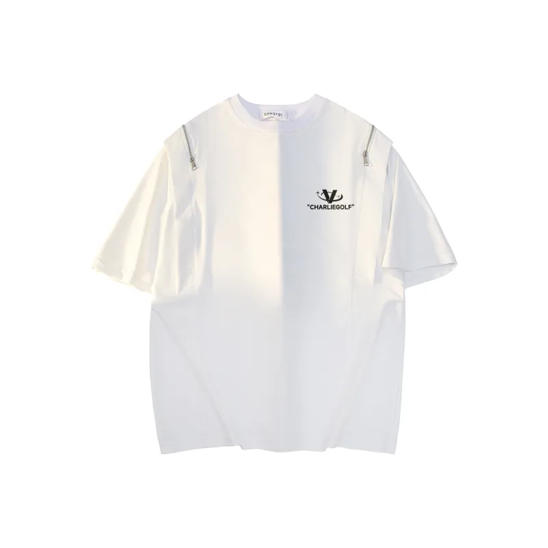 CHARLIE GOLF T Shirt Unisex Black-2