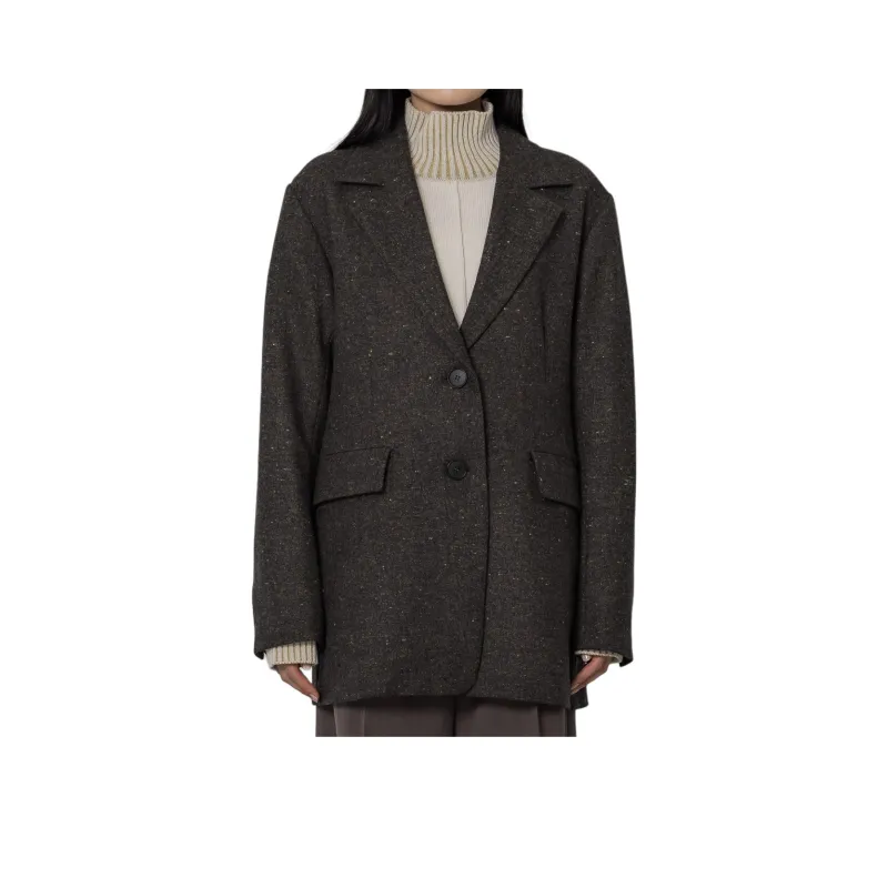 PUBLIC TOKYO FW24 Jackets & Coats Women's Dark Gray-0