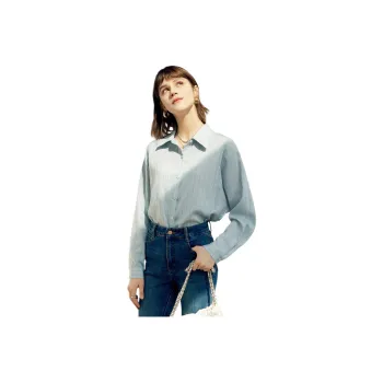 Yan Domain Shirt Women's Light Blue