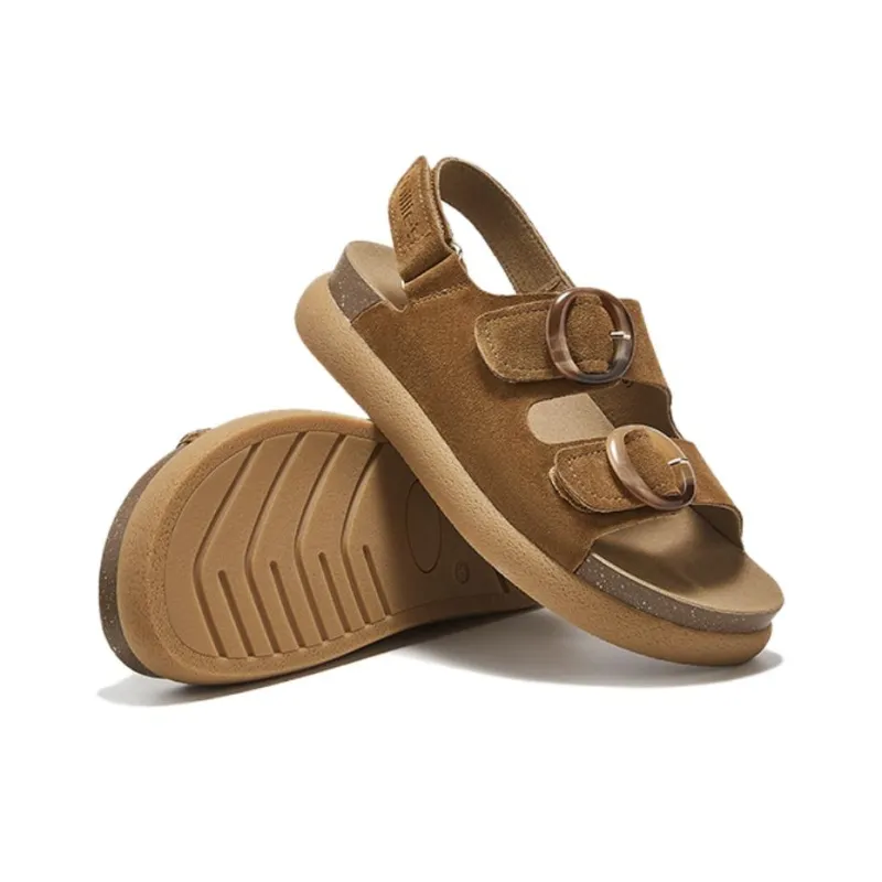 Millies Beach Sandals Women's Sand, Camel-7
