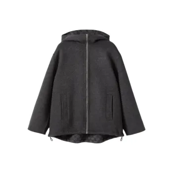 GUCCI Embroidered Hooded Jacket