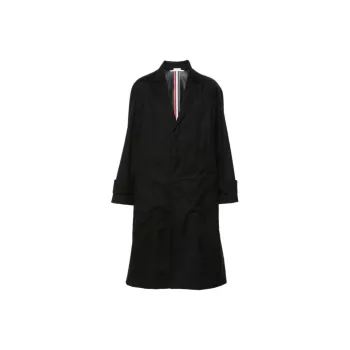 THOM BROWNE Single breasted Wool Coat
