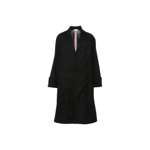 THOM BROWNE Single breasted Wool Coat