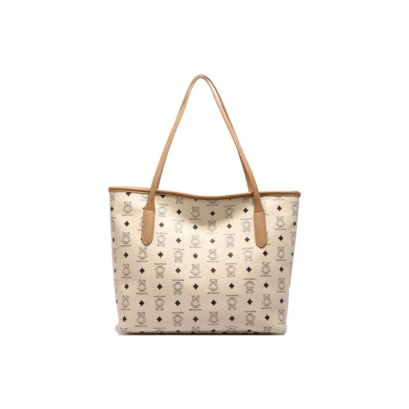 Single Warehouse PU Shoulder Bag Regular Women's White/Brown/Black-0