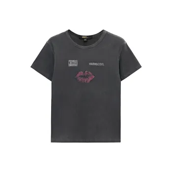 LINCchic T Shirt Women's Stir Fried Charcoal Gray