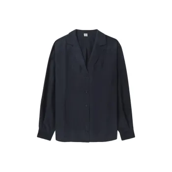 TOTEME V-neck Silk Blouse