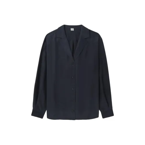 Valentino Shirts Womens Marine Blue