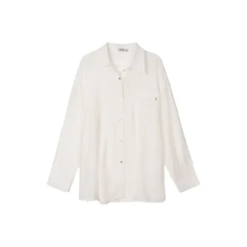 FAWENXIANGZI Shirt Women's White