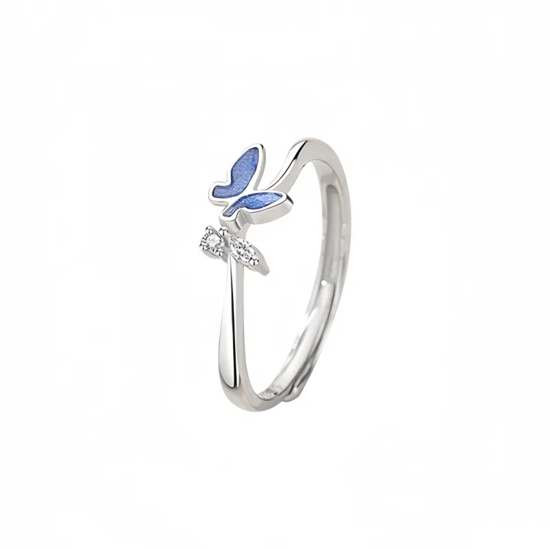 Zocai 999 Fine Silver Rings Unisex-8