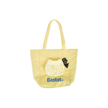 The British Museum Fabric Shoulder Bag Women's Yellow