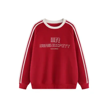 ZXZA Sweatshirts Women's Red