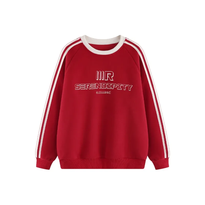 ZXZA Sweatshirts Women's Red-0