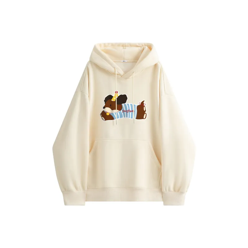 Warrior Riding The Wind Collection Huichao Sweatshirt Unisex Pink-28