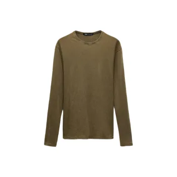 ZARA Drop Shoulder Sleeve T Shirt Women's
