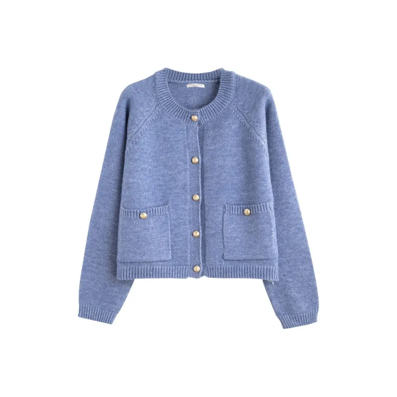 Tonlion Knitwear Women's Gray Blue-0