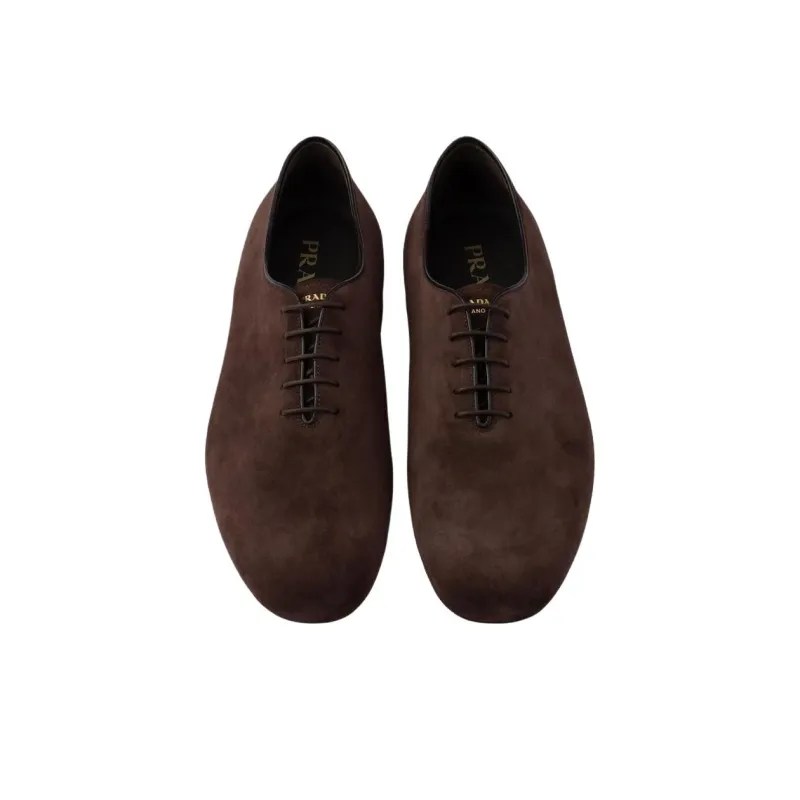 PRADA Casual Shoes Men's Dark Brown-4