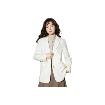 SMEN Jackets Coats Women's Beige