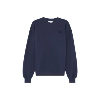 Maison Kitsune Bold Fox Head Patch Crewneck Sweatshirt