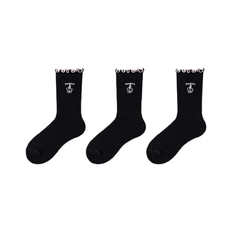 H YXIANG Mid Calf Socks Women's Combo Set-14