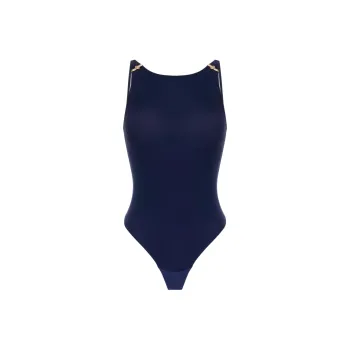 Elisabetta Franchi Appliqué Jersey Bodysuit
