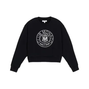 CLUB MONACO Sweatshirt Women's Black