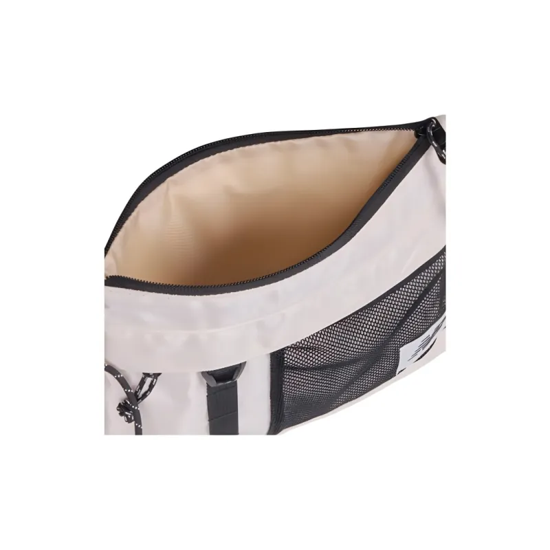 New Balance Linen Crossbody Bag, Shoulder Bag Trumpets Unisex Ecru-3
