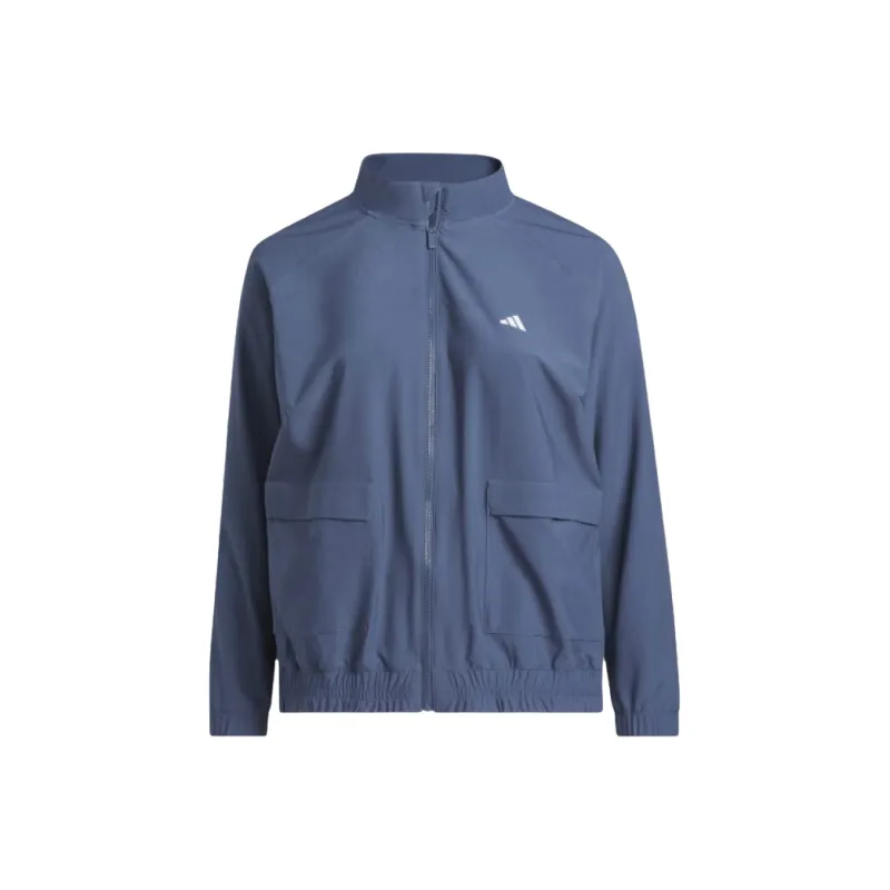 Adidas ULTIMATE365 NOVELTY JACKET PLUS SIZE Jackets Coats Women's Ink Blue-0