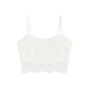 Bebe Camisole Women's Raw White