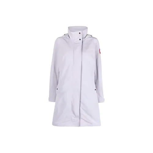 Canada Goose Logo Patch Hooded Jacket