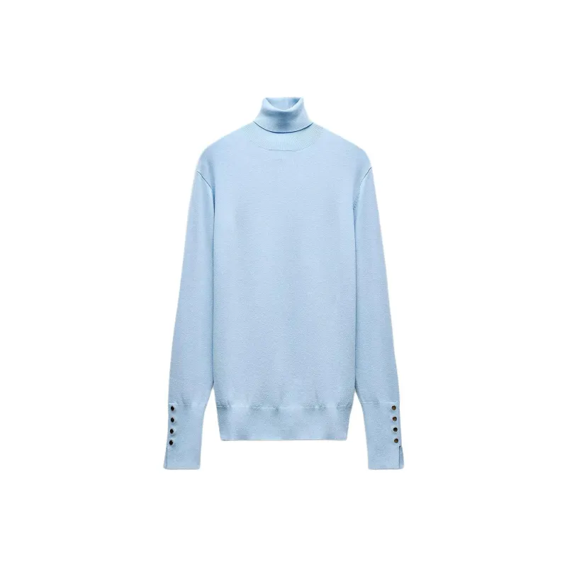 ZARA Knitwear Women's Sky Blue-0