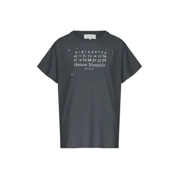 Maison Margiela Ring Spun Jersey T Shirt 'Washed Black'