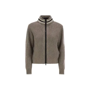 Brunello Cucinelli Ribbed Knit Cashmere Cardigan
