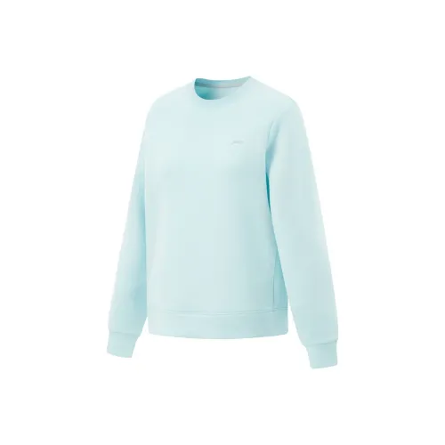 LiNing Sweatshirt Women's Light Sky Blue