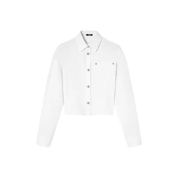 VERSACE La Medusa '95 Cropped Shirt