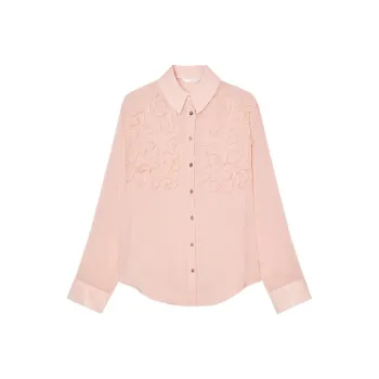 ZARA Shirts Women's Light Pink